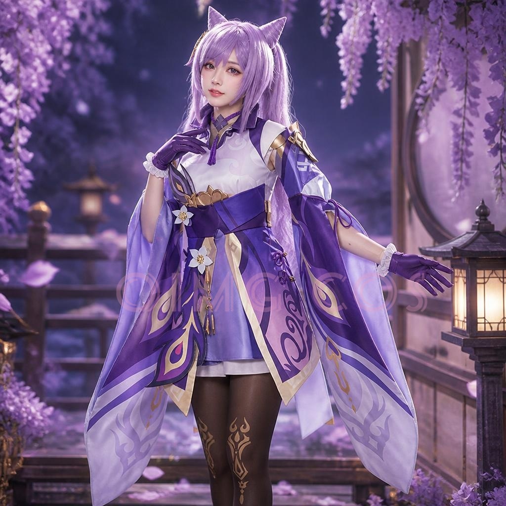 Anime Cosplay Jumpsuit - 原神インパクト柯清コスプレ衣装制服コスプレアニメ中国風ハロウィンコスチューム女性用ゲーム
