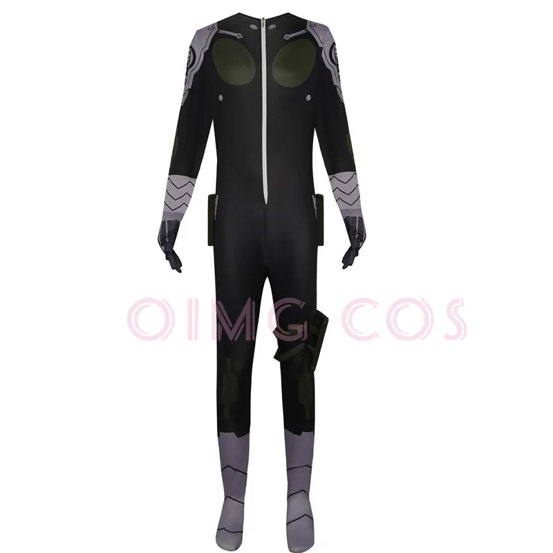 Anime Cosplay Jumpsuit - 怪獣8号カフカ・ヒビノクコスプレ衣装カーニバルアニメ制服大人のハロウィンパーティー仮装衣装男性ゲーム