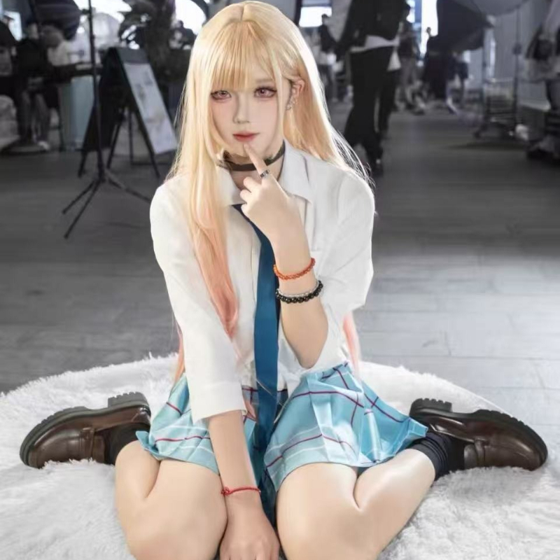 Kitagawa Anime Cosplay - アニメJK制服ドレスメイド服アニメ私のドレスアップダーリン北川マリンコスプレ衣装ハロウィンコスチューム