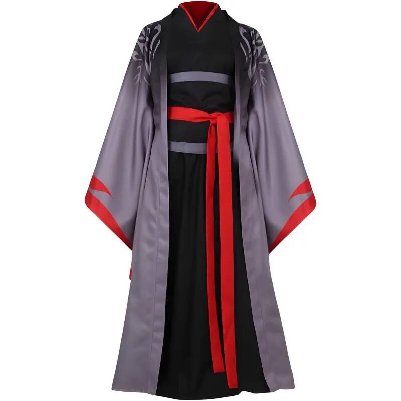 アニメ「魔道祖師」魏無羨コスプレ衣装古代漢服ロングローブスー - Anime Cosplay Ladies のレビューと価格