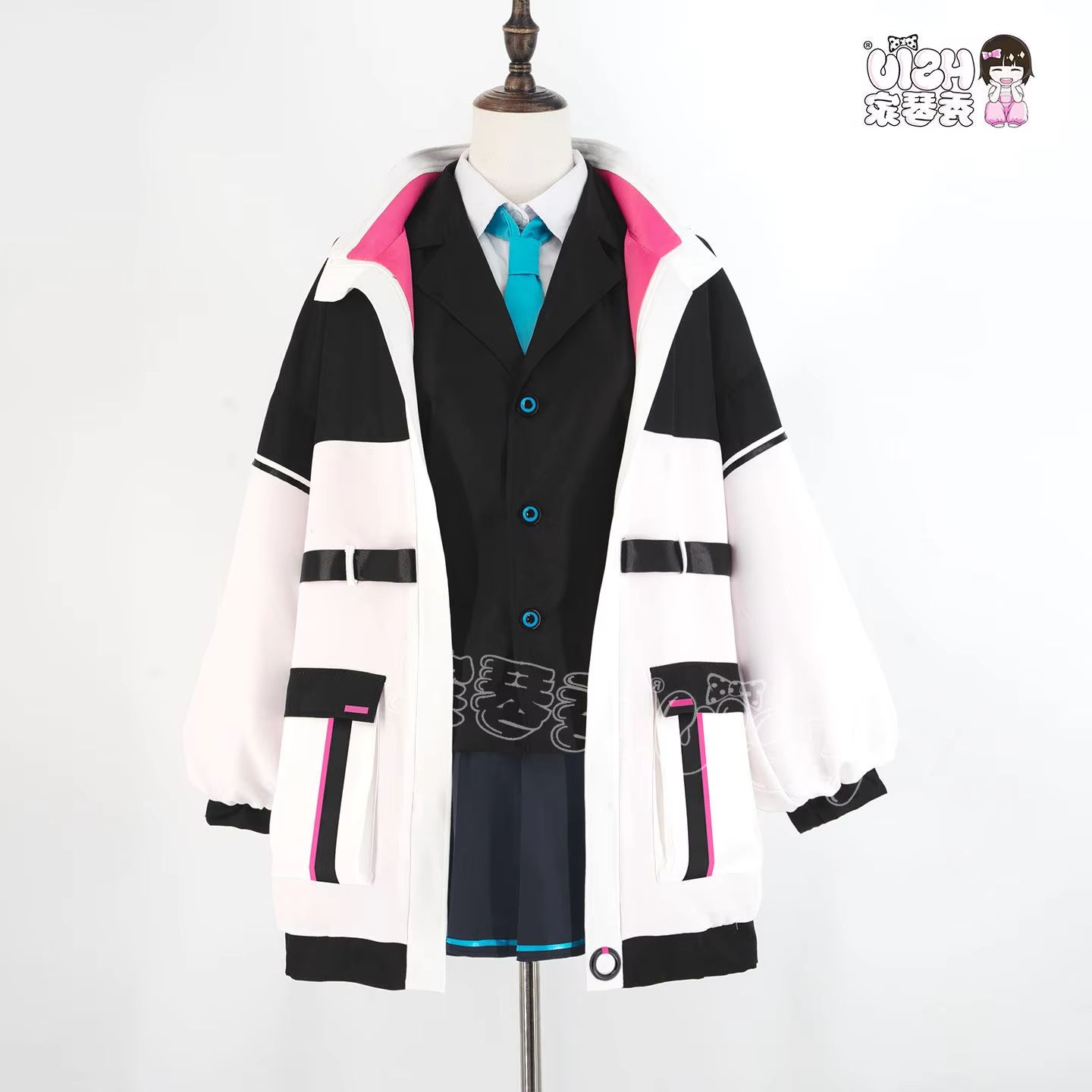 ブルーアーカイブケイコスプレ衣装ウィッグ HSIU フルセッ - Anime Cosplay Blue Hair のレビューと価格