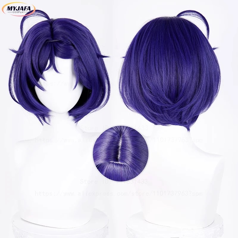 3,f;4,f'5.7\m/高品質ミタ・ミラのコスプレ用ウィ - Anime Cosplay Blue Hair のレビューと価格