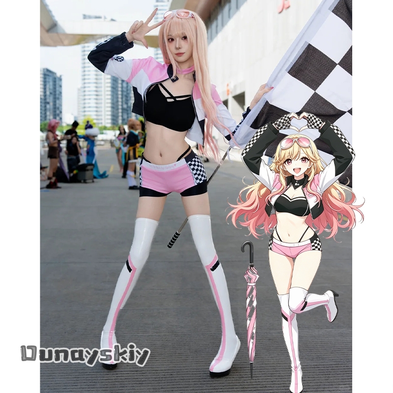 マリン・キタガワ コスプレ衣装 マイ・マイ・レーススーツ ハ - Kitagawa Anime Cosplay のレビューと価格