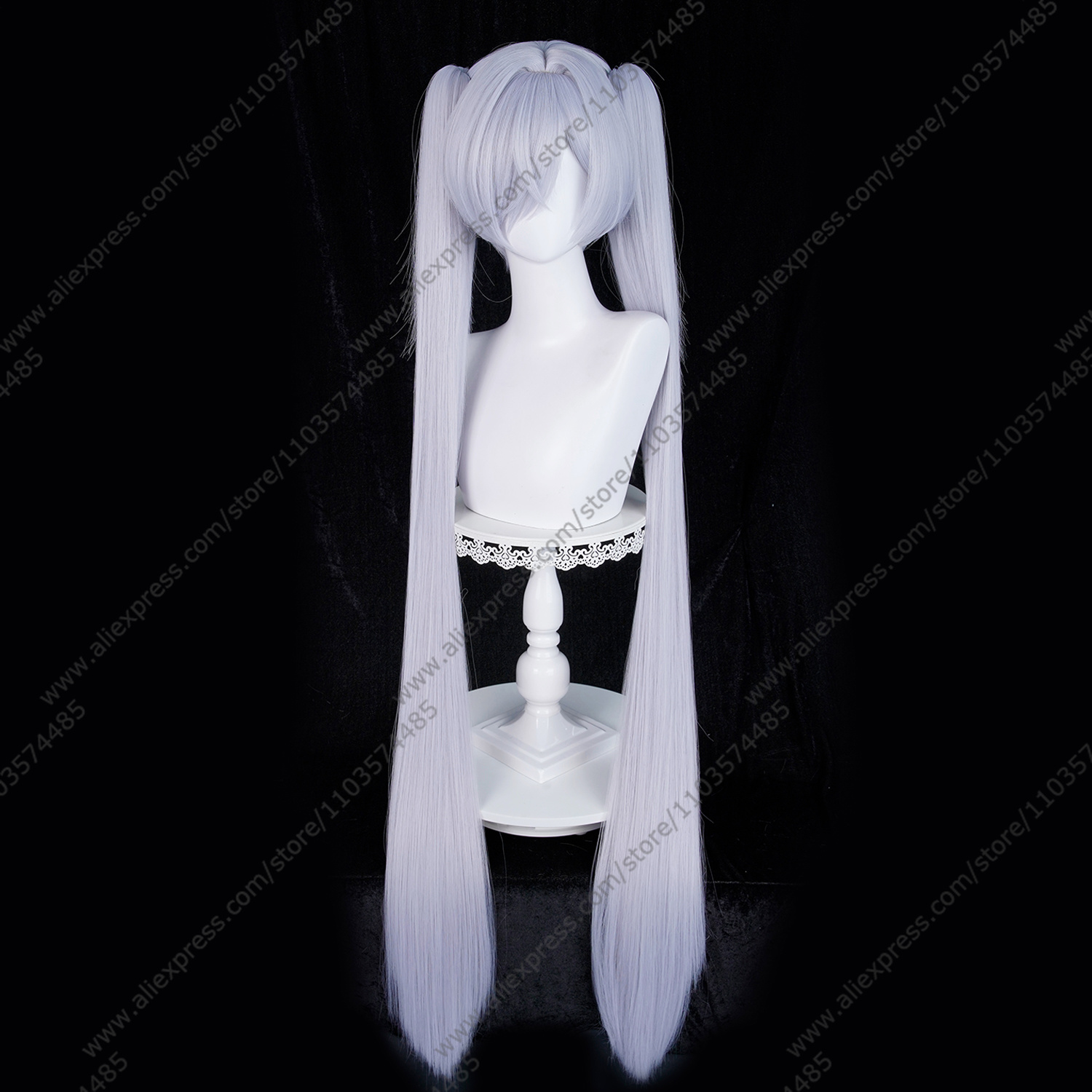 アニメ「シンデレラ」のコスプレ用ウィッグ。110cmの長さで - Anime Cosplay Blue Hair のレビューと価格