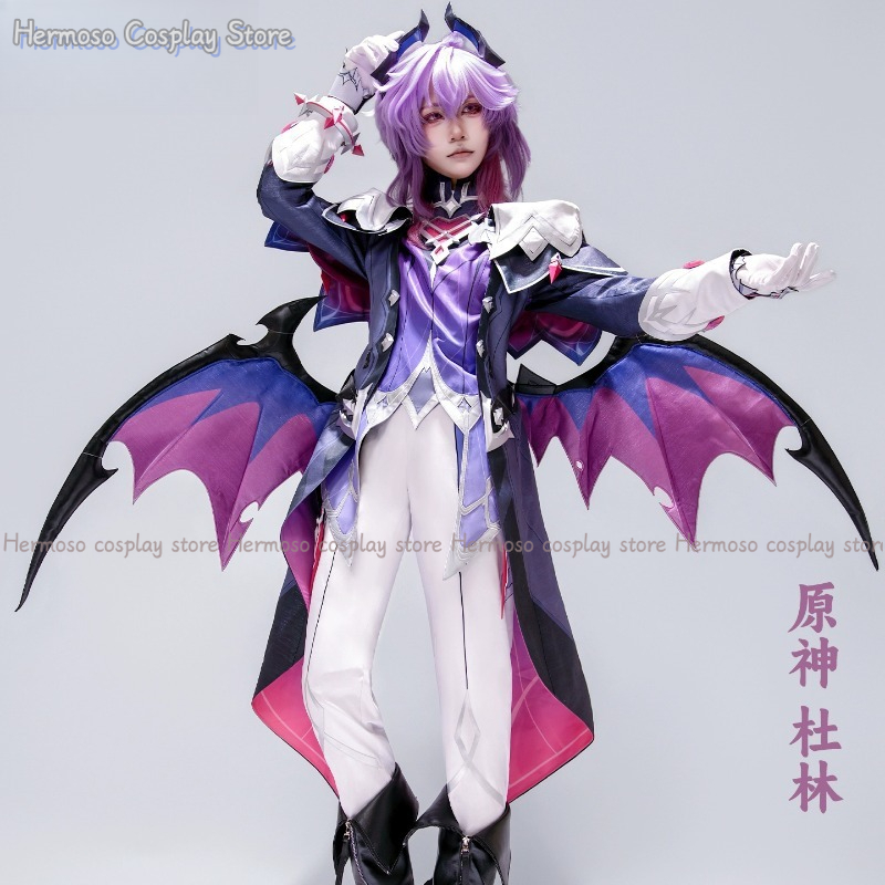 原神インパクト ドゥリン コスプレ衣装 ウィッグ 制服 衣装 - Anime Cosplay Ladies のレビューと価格