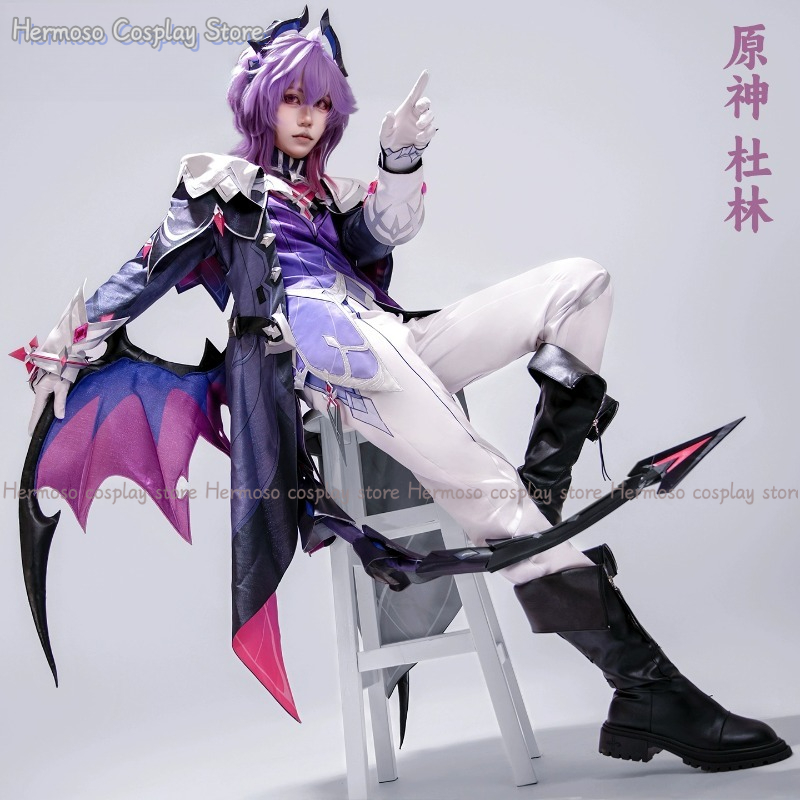 原神インパクト ドゥリン コスプレ衣装 ウィッグ 制服 衣装 - Anime Cosplay Ladies のレビューと価格
