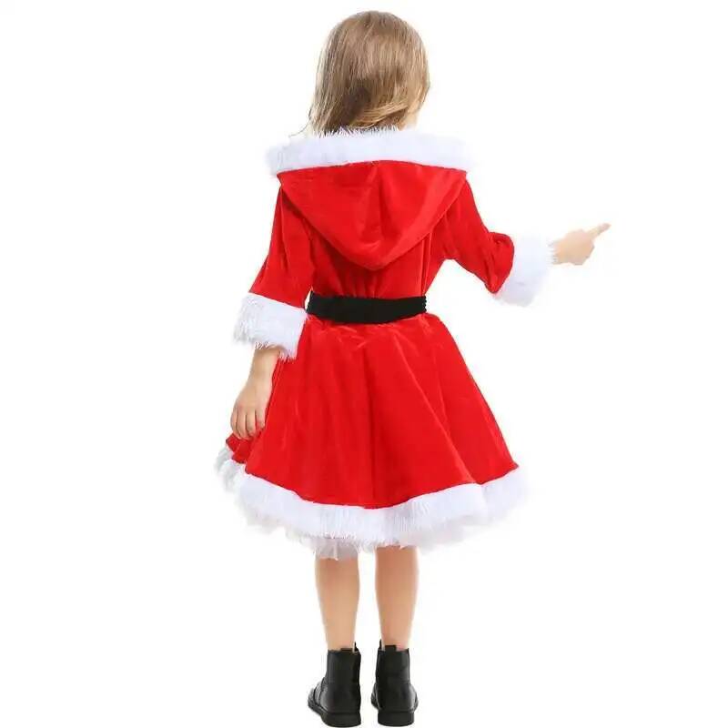 コスプレクリスマス服女性ドレスレッドサンタクロースワンピース - Anime Cosplay Ladies のレビューと価格