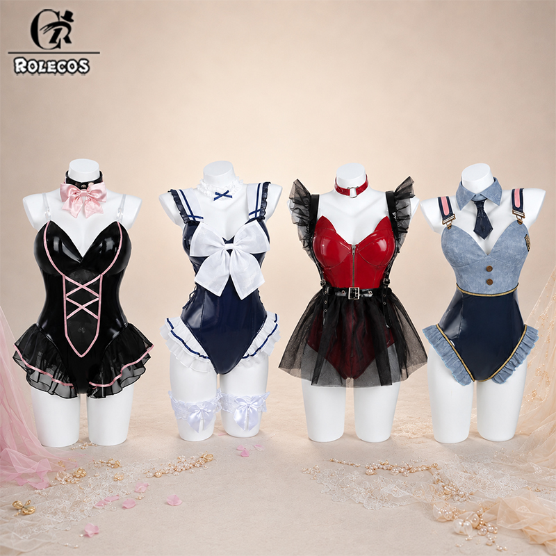 ROLECOS オリジナル バニースーツ コスプレコスチュー - Anime Cosplay Jumpsuit のレビューと価格