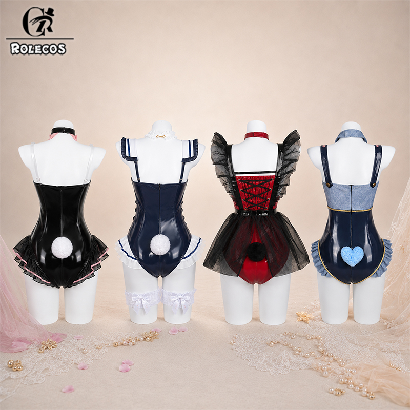 ROLECOS オリジナル バニースーツ コスプレコスチュー - Anime Cosplay Jumpsuit のレビューと価格